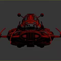 Modern fighter sci-fighter next-generation fighter sci-fighter 3d model