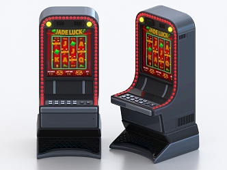 slot machine lottery machine lottery machine game machine 3d model