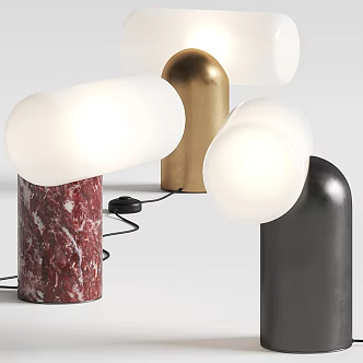 Modern table lamp 3d model