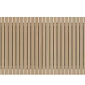 Portable Wooden Folding Table With Slat Top And Foldable Metal Legs For Outdoor Use