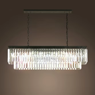 Crystal chandelier 3d model