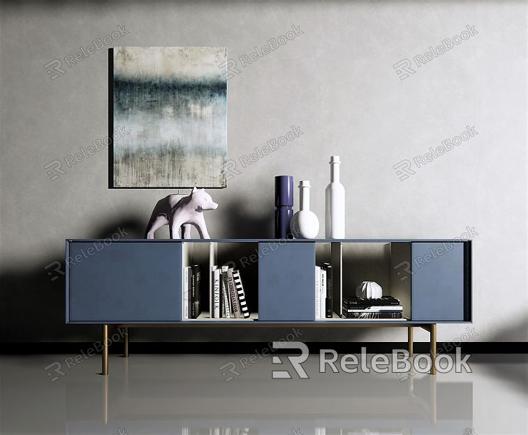 Nordic TV Cabinet Entrance Cabinet Sideboard model