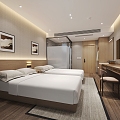 Hotel Room 3d model