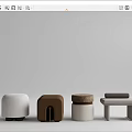 Stylish Ottoman Designs With Various Shapes Colors And Materials For Home Decor