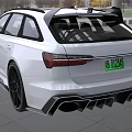 Audi RS6Debugged car 3d model