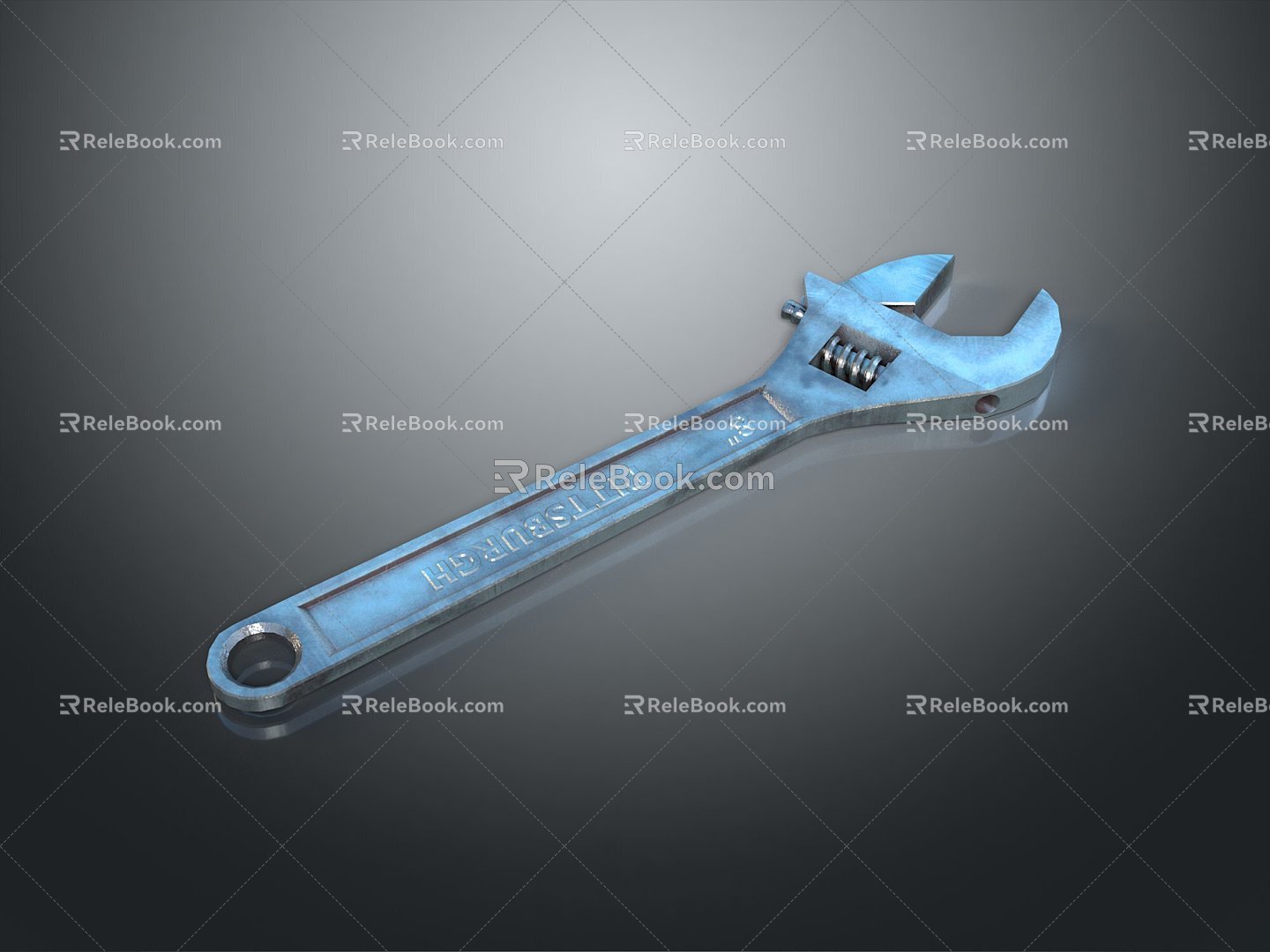 Pipe pliers wrench wrench wrench tool hardware tools processing tools furniture furniture realistic 3d model