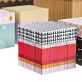 Modern Box Paper Box Gift Box Storage Box Carton Combination 3d model