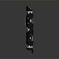 Tactical Black Folding Knife With Durable Metal Blade And Ergonomic Grip Handle Design