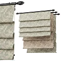 Decorative Patterned Venetian Blinds With Multiple Color Options For Window Coverings
