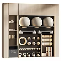 Neatly Arranged Sports Equipment With Fitness Balls Yoga Mats And Dumbbells On Shelves