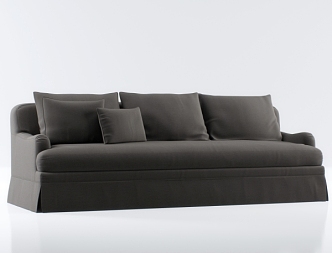 Three-seat sofa 3d model