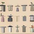 A few corners 3d model