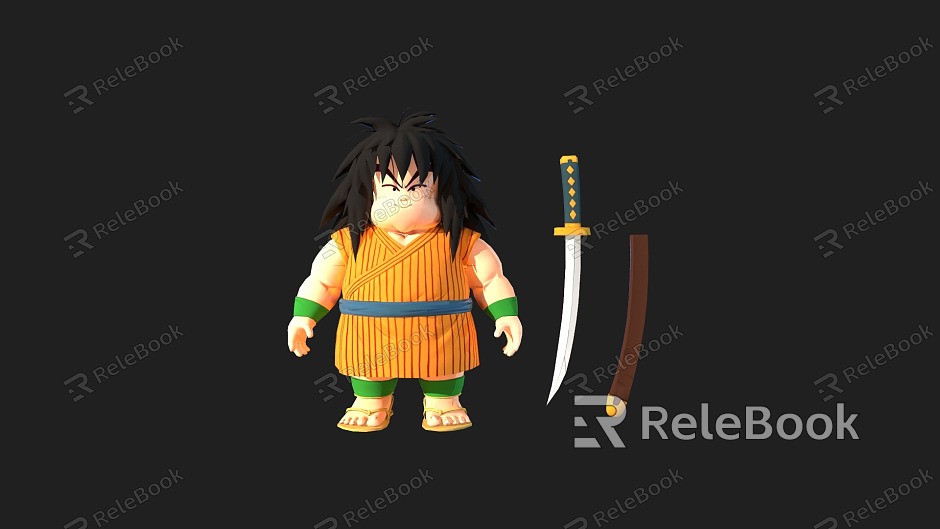 Dragon Ball Saiya Game Characters Anime Characters model