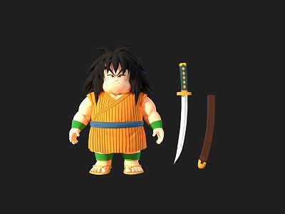 Dragon Ball Saiya Game Characters Anime Characters model