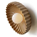 Middle style wall lamp 3d model
