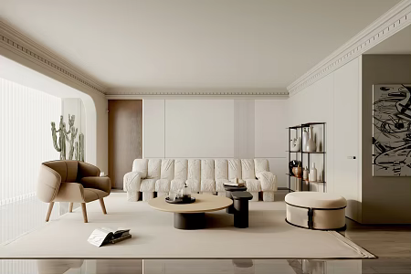Living room 3d model
