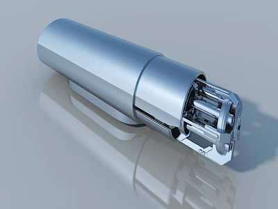 Modern Swing Door Hinge With Sleek Stainless Steel Construction And Precision Design 3d model
