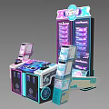 Modern game machine fun shooting 3d model
