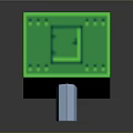 laser tower turret turntable sci-fi tower defense game tower defense sci-fi turret game turret game turret 3d model