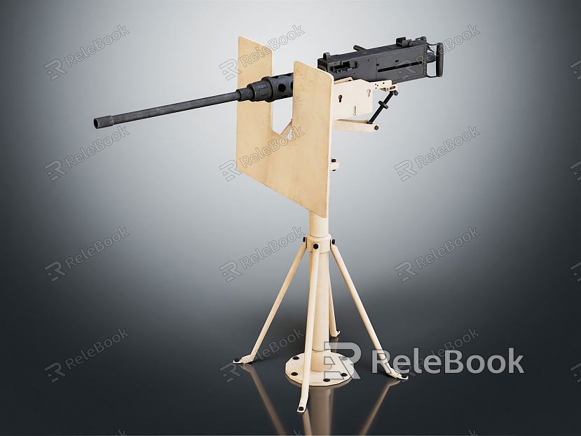 modern heavy machine gun heavy weapon model