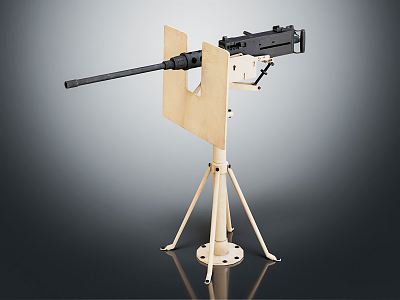 modern heavy machine gun heavy weapon model