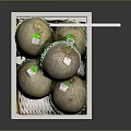 Honeydew Melons in White Box with 798 Yen Price Tag for Sale