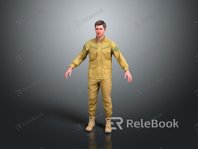 Military uniform Soldier Soldier Soldier Mercenary Mercenary Male Soldier Male Detective Male Detective model