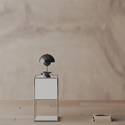 Modern Bedside Cabinet 3d model