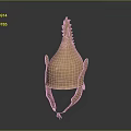 Medieval Warrior Helmet Adorned With Mythical Dragon Carvings And Golden Accents