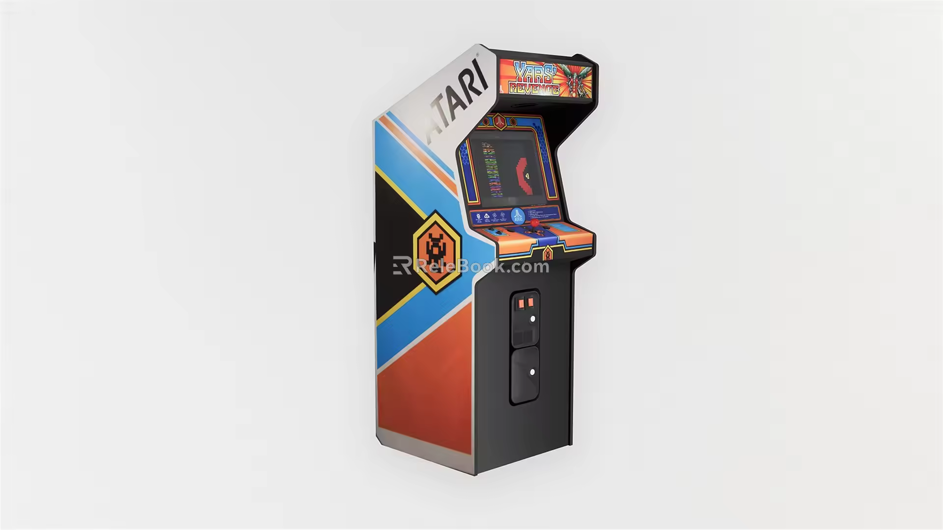 Modern Game Machine Minimalist Game Machine Arcade 3d model