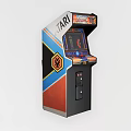 Modern Game Machine Minimalist Game Machine Arcade 3d model
