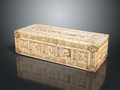 Wooden Box Storage Box Item Box Collection Box Jewel Box Small Box Container Realistic 3d model