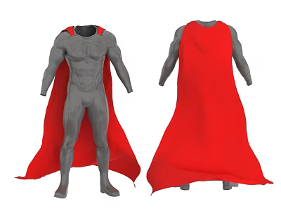 Cloak War Robe Red Robe Robe Robe Clothes 3d model Cloak War Robe Red Robe Robe Robe Clothes 3d model