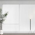 Modern Curtain Dream Curtain 3d model