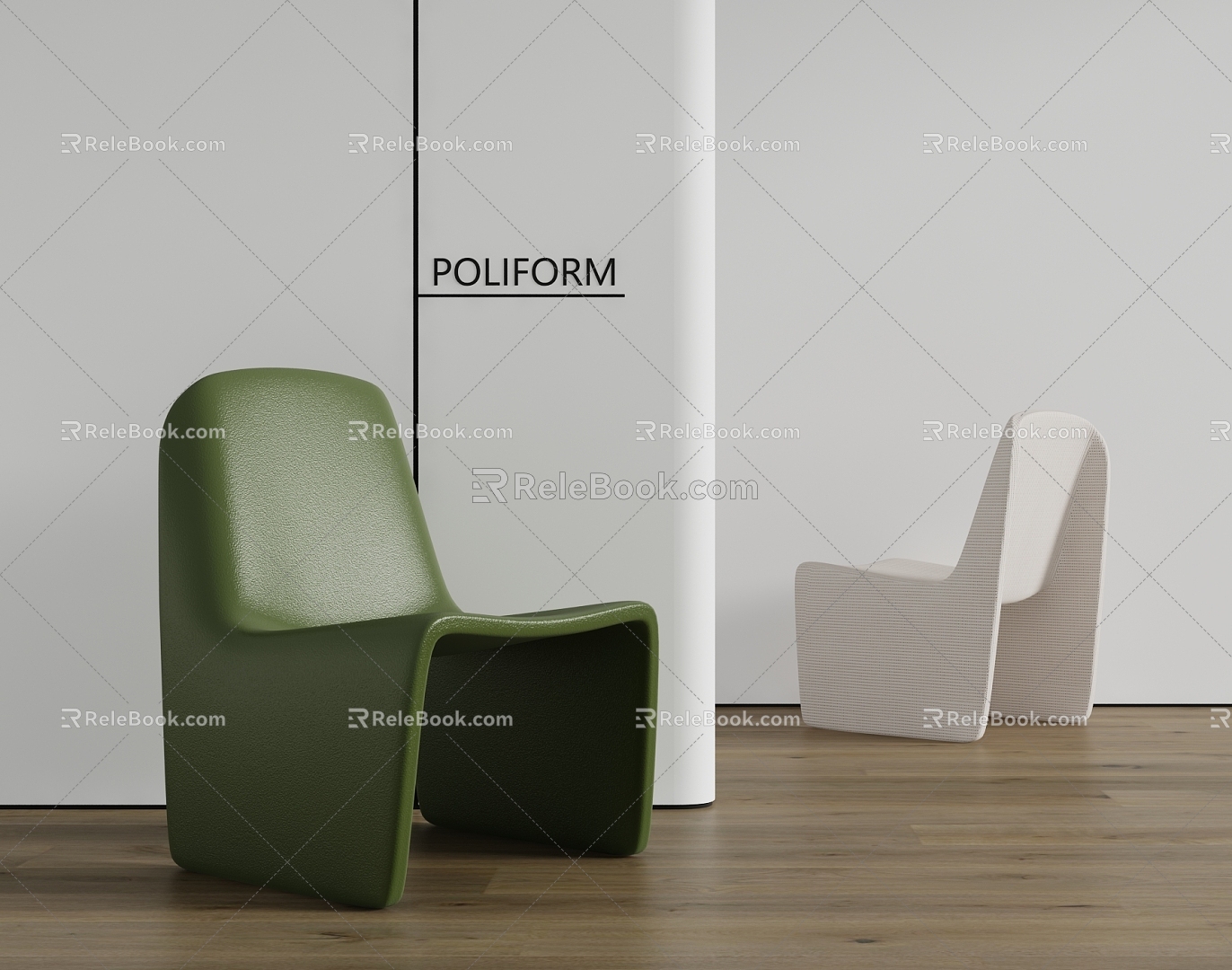 Lounge Chair Chair Single Chair 3d model