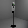 Modern detector temperature detector 3d model