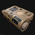 Rugged Beige Commercial Equipment With Multiple Ports Labels Connectors And Durable Design