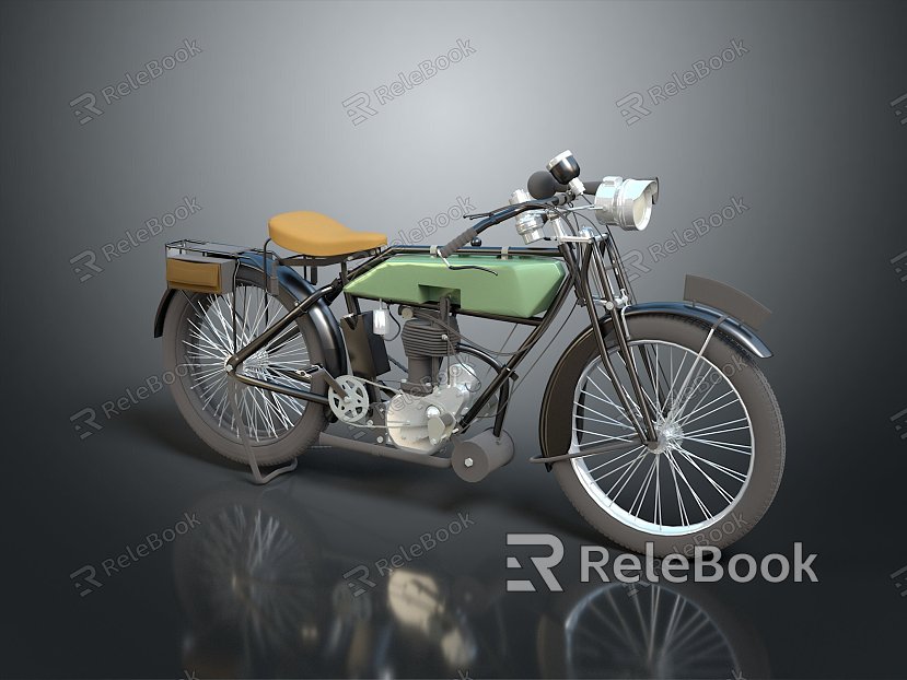 Motorcycle two-wheeled motorcycle off-road motorcycle road race motorcycle motor vehicle transport model