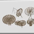 Various Wooden Ferris Wheel Models As Unique Garden Ornaments For Outdoor Decor