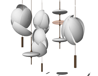 Modern Chandelier Art Chandelier 3d model