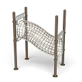 Standard parts 0.6 m arc drill net 3d model