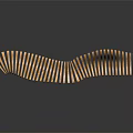 Modern Bench Creative Bench Creative Bench 3d model