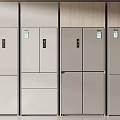 Modern Stainless Steel Refrigerators and Freezers With Sleek Design For Contemporary Home Kitchen