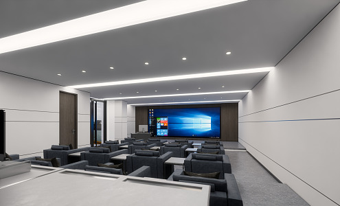 Modern Testing Center 3d model