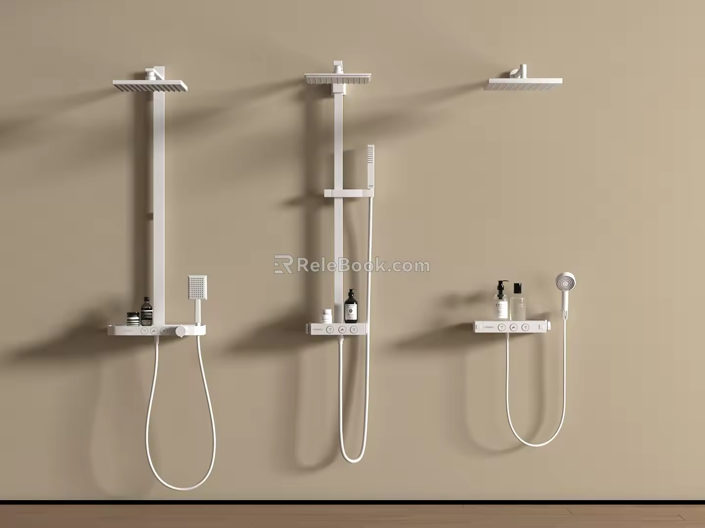 Shower Constant Temperature Shower Embedded Shower 3d model