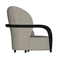 Modern Single Sofa Leisure Chair 3d model
