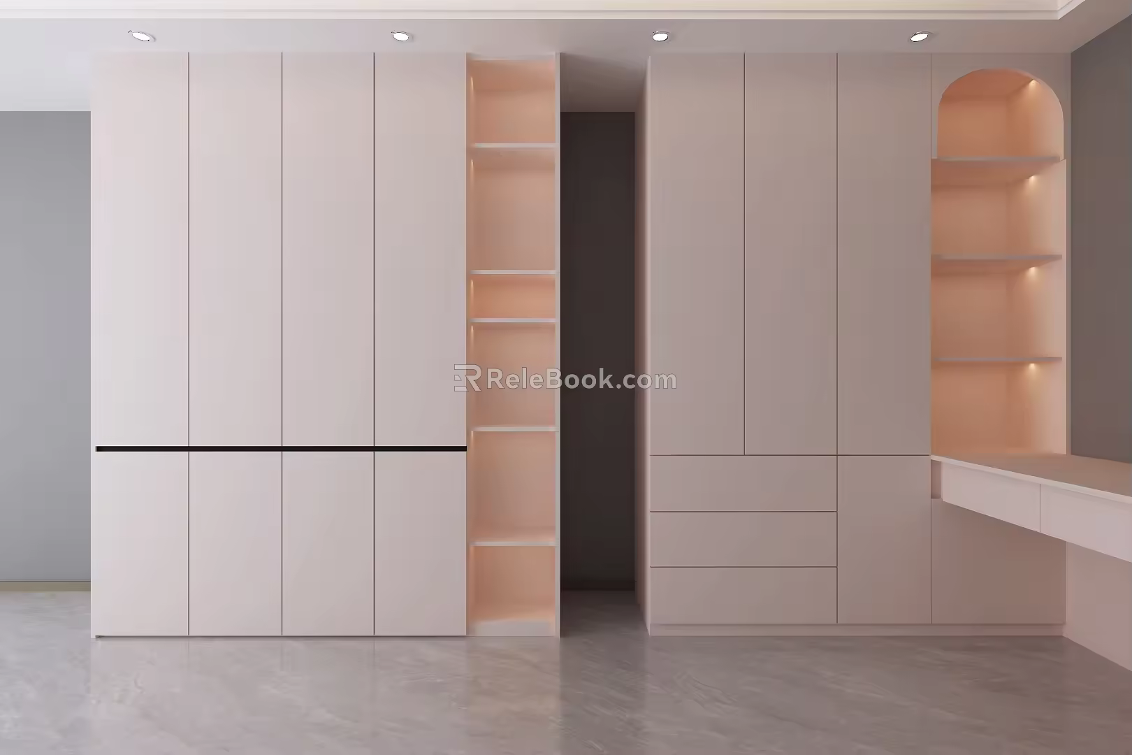 Simple wardrobe 3d model