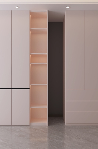 Simple wardrobe 3d model