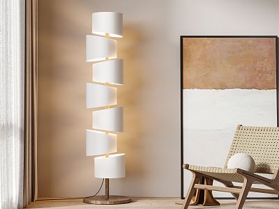 Modern floor lamp model