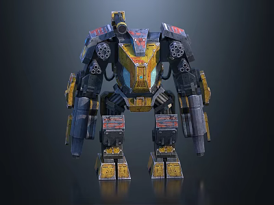 Robot Warrior Gundam Star Robot Mecha Man Monster Robot Science Fiction Man Transformers Mecha Warrior Future Warrior Iron Man 3d model